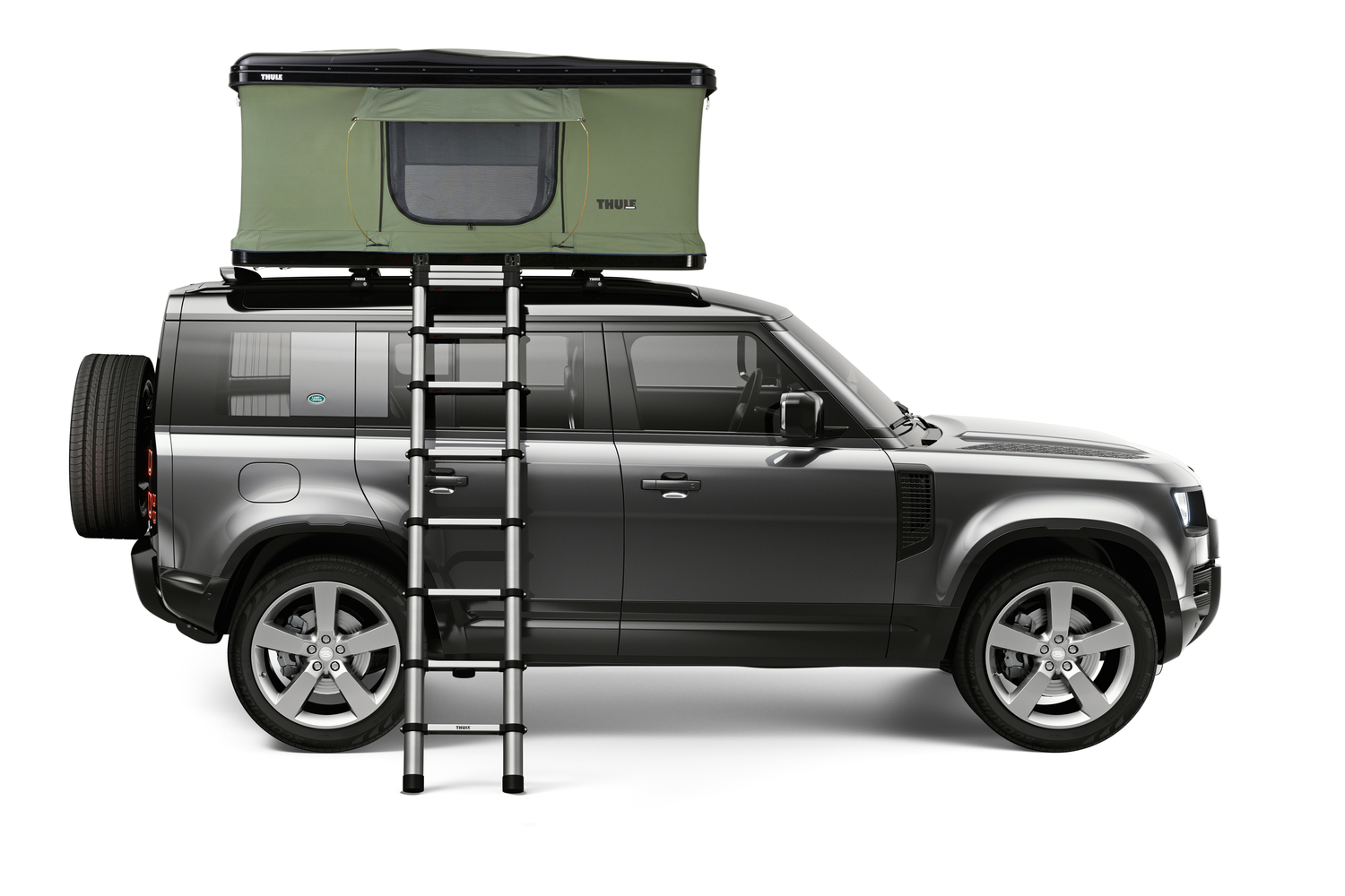 Thule Basin Hard-shell Rooftop Tent - Rooftop Tent for 2 Person - Image 3