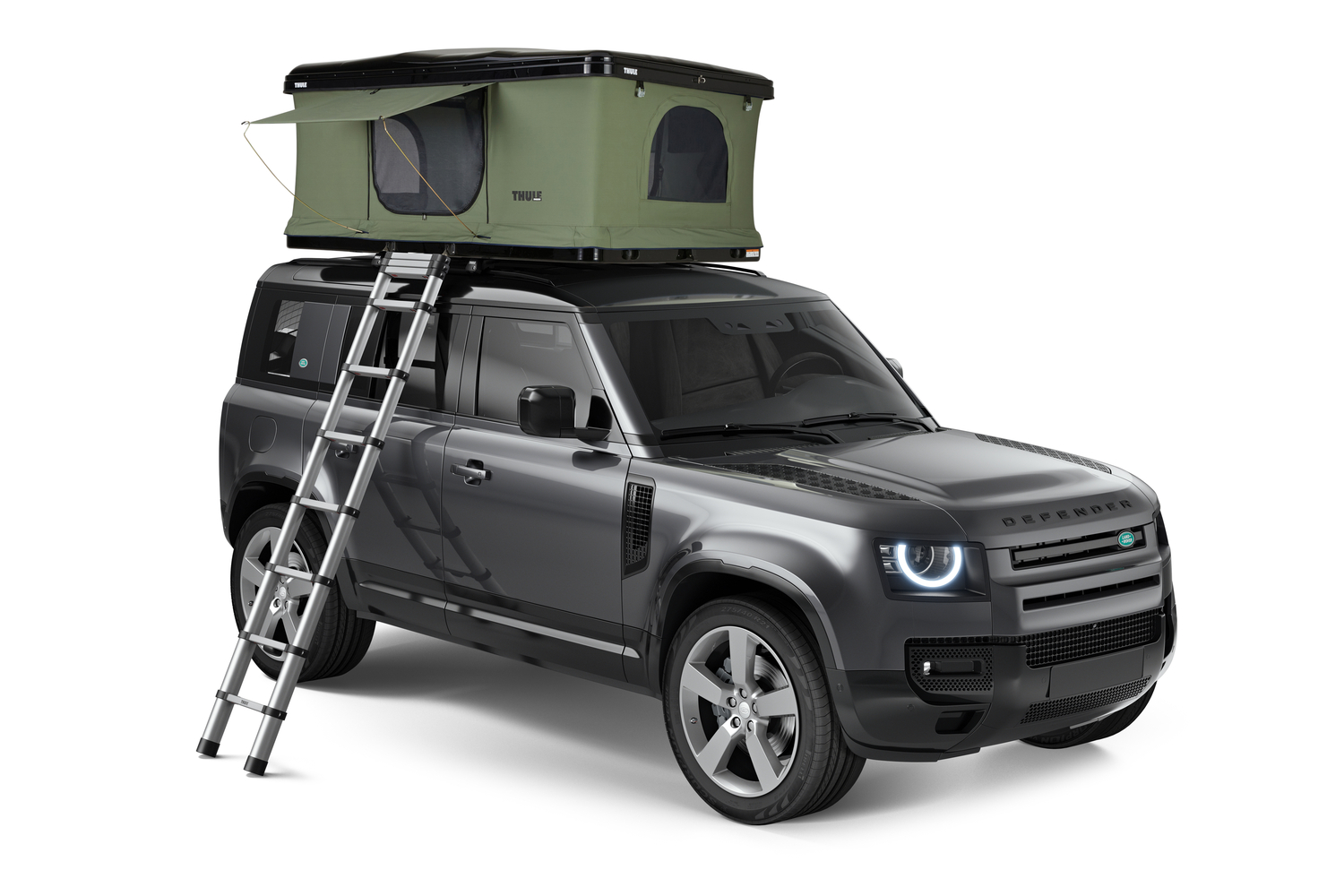 Thule Basin Hard-shell Rooftop Tent - Rooftop Tent for 2 Person - Image 12