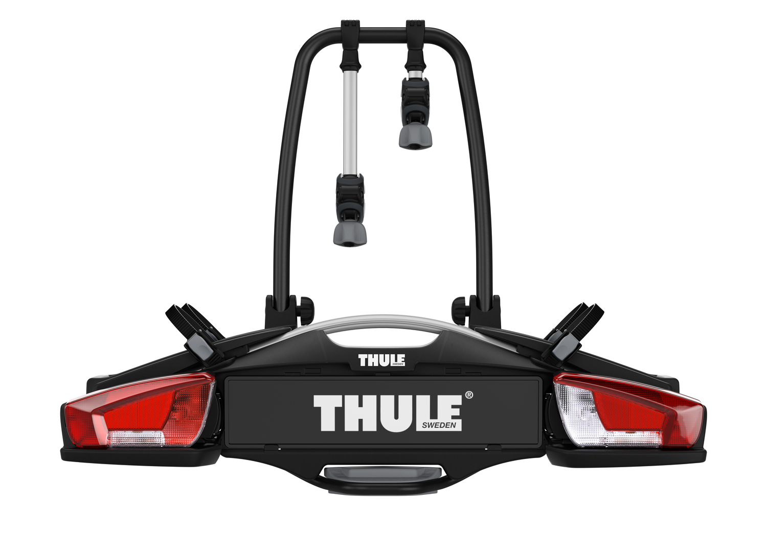 Thule VeloCompact 2/3-Bike Platform Towbar Bike Rack 13-pin - Black/Aluminium - Image 7