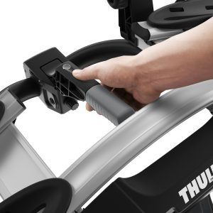 Thule VeloCompact 2/3-Bike Platform Towbar Bike Rack 13-pin - Black/Aluminium - Image 3