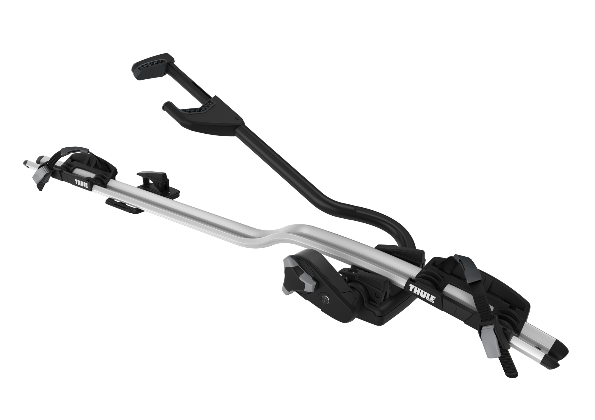 Thule ProRide 598001 Roof Bike Rack/Bike Carrier - Silver  [Cycling RoadBike Mountainbike] - Image 1
