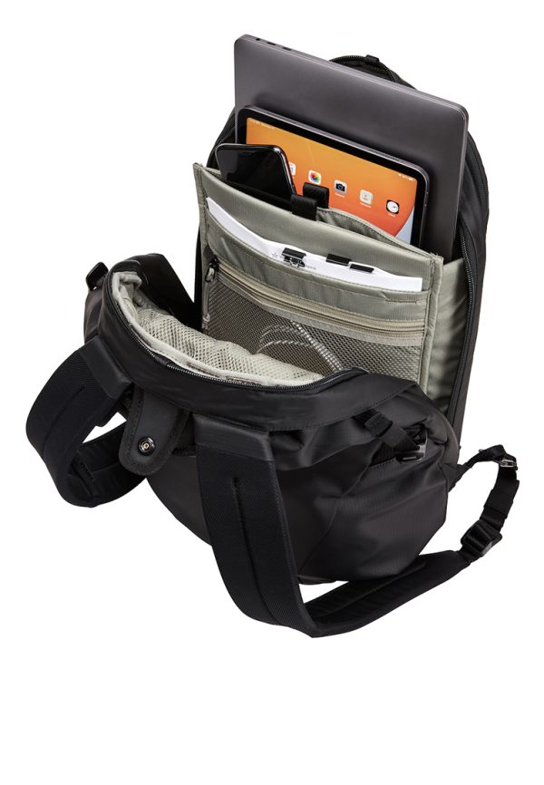 Thule Tact Laptop Backpack 16L - Black - Image 4
