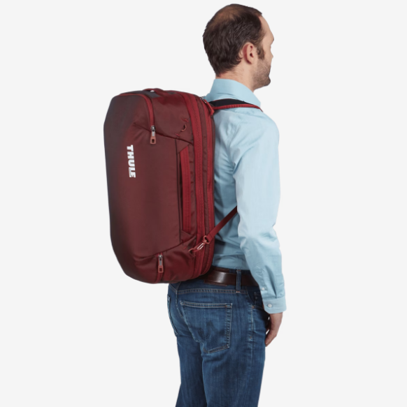 Thule Subterra Convertible Carry On Luggage Ember Red - Image 4